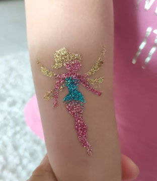 Glitzertattoos